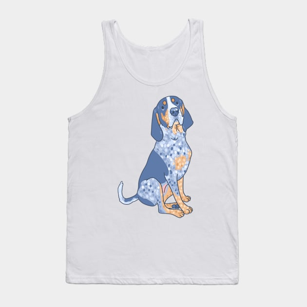 Bluetick Coonhound Tank Top by Csieben